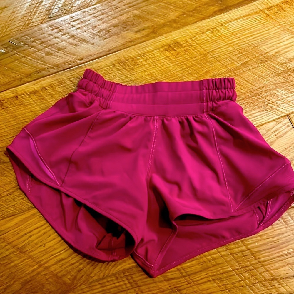 Rippend Raspberry Lululemon Shorts